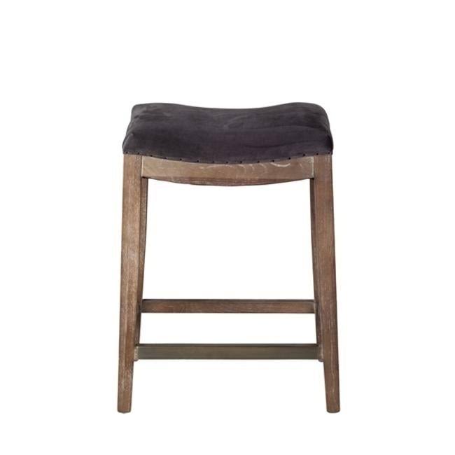 Green Wood Stool O294
