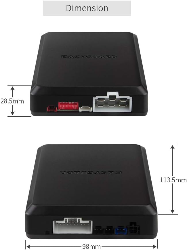 Rolling Code Car Alarm System with Passive Keyless Entry Push Start Stop Button O325556