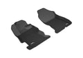 Black Floor Mat for Subaru Impreza Crosstrek 2018-2023 Front Row X321