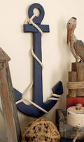 Wood Anchor Nautical Maritime Decor, 28-Inch by 15-Inch Pack of 2 C77559