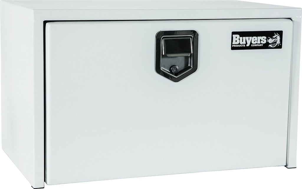 Black Steel Underbody Truck Box with Paddle Latch G835
