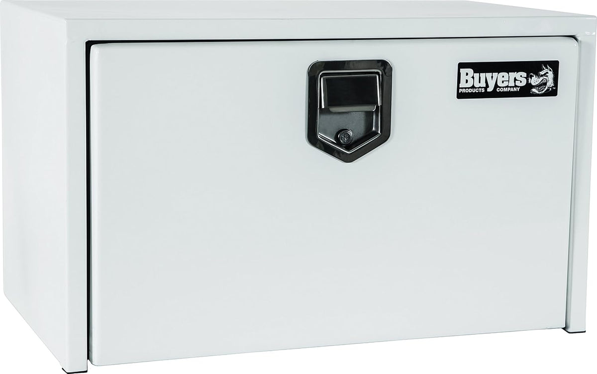 Black Steel Underbody Truck Box with Paddle Latch G835