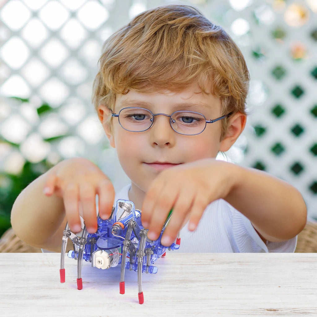 Electric Spider Robot DIY Assembly Toy G2448