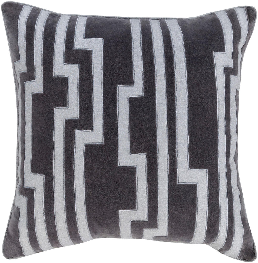 Charcoal Throw Pillow Covers 18x18 Cushion Cover I71520