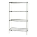 Chrome Wire Shelving Unit A4148