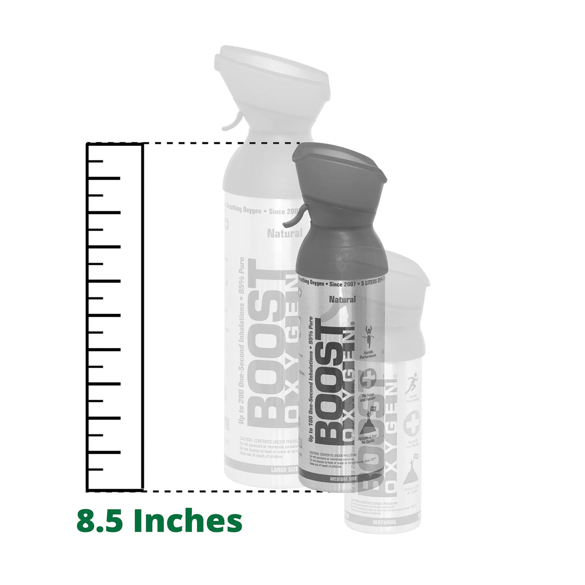 Peppermint 5 Liter Pure Oxygen Canister (12 Pack) U54389