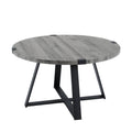 Slate Gray Round Coffee Table P26699