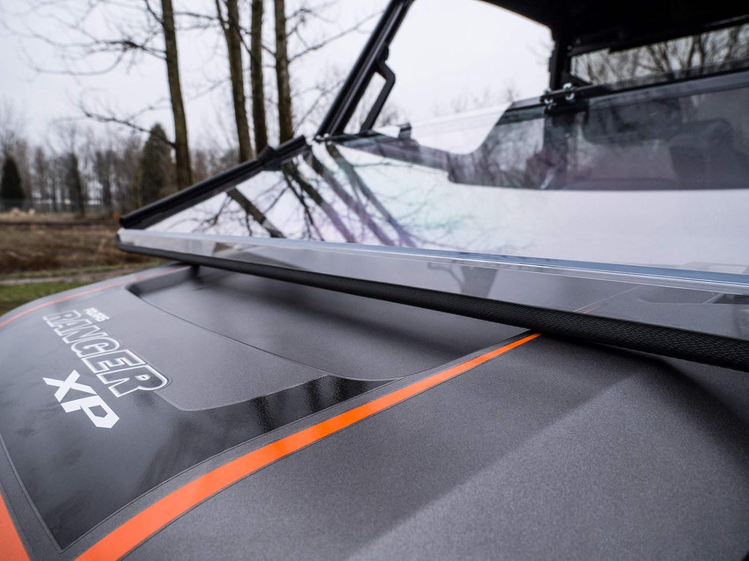 2-in-1 Flip Down Windshield for Polaris Ranger XP 900 P696923