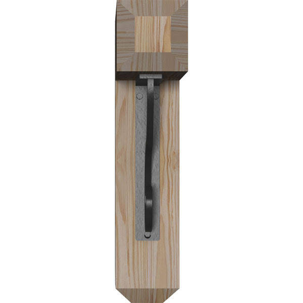 Ashford Craftsman Ironcrest Smooth Bracket, Douglas Fir S8014