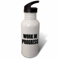 Black 21 oz Sports Water Bottle P68917
