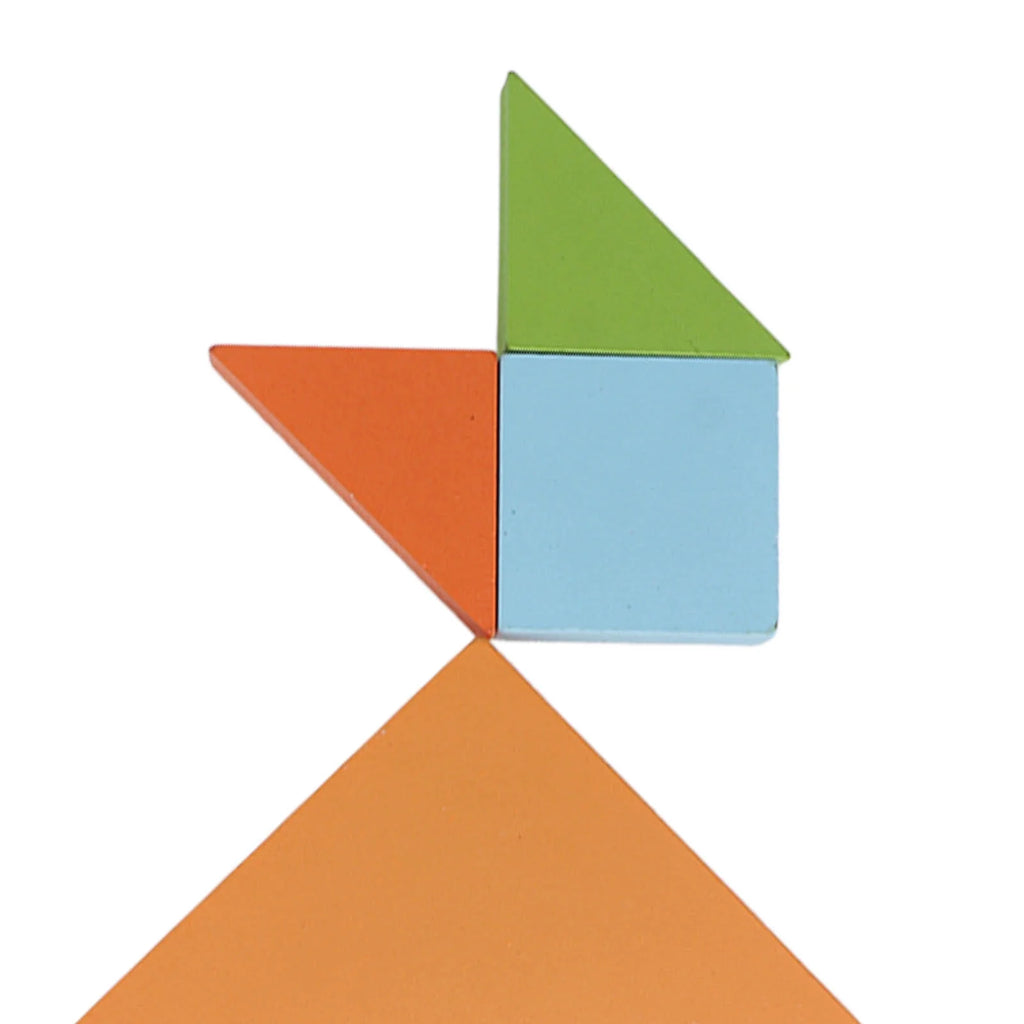 Wooden Tangram Pattern Blocks Set H8138